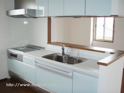 キッチン　IHクッキングヒーター付きシステムキッチン