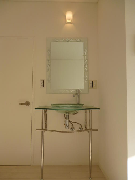 洗面設備　デザイナーズマンションのような洗面器