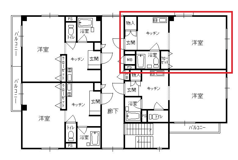 メゾンアルルの間取り