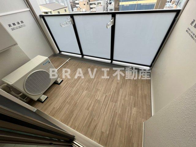 バルコニー　【ルフォンプログレ天満橋】バルコニーからの眺めを楽しみながら