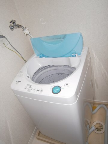 眺望　室内洗濯機置き場