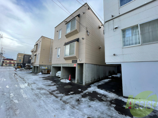 建物外観　札幌市北区新琴似５条「アメニティ壱番館」