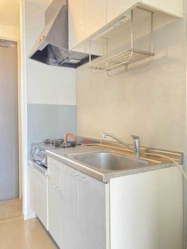 キッチン　2口コンロ付き♪