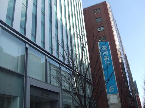 銀行　福岡銀行博多駅東支店（銀行）まで423m