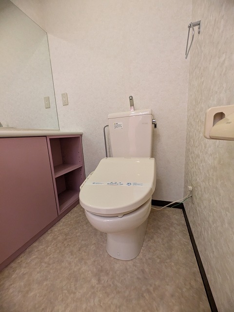 トイレ　同物件、別号室のものです。