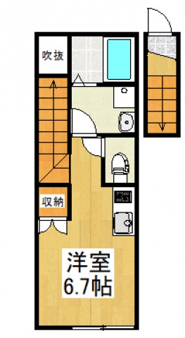 MQuarto秋津の間取り