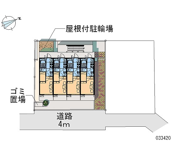 その他設備　敷地内にごみ置き場・駐輪場ございます。