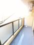バルコニー　広々としたバルコニー★写真は205号室の写真です★