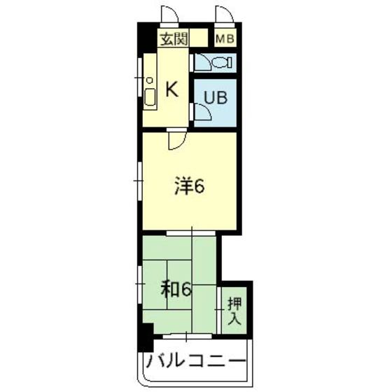 アメニティヴィラ広町の間取り