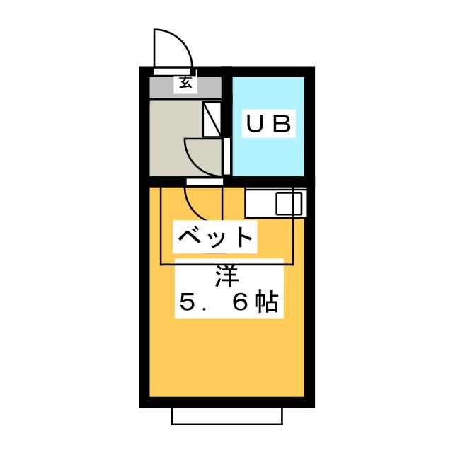 スカイピア希望ヶ丘IIＣの間取り