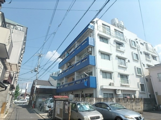 京都市伏見区竹田久保町のマンションの建物外観