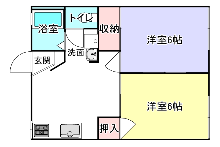 ロイヤルパレスの間取り