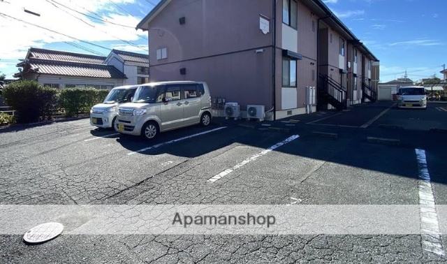 駐車場　眺望