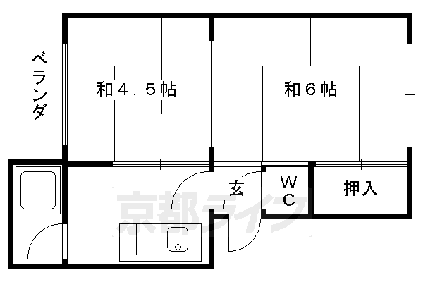 寿マンションの間取り