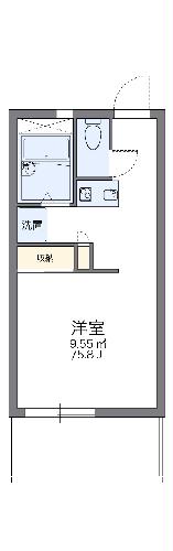 レオパレスＥＡＳＴ　ＦＩＥＬＤ　精華の間取り