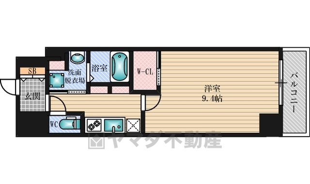 コンフォリア江坂の間取り