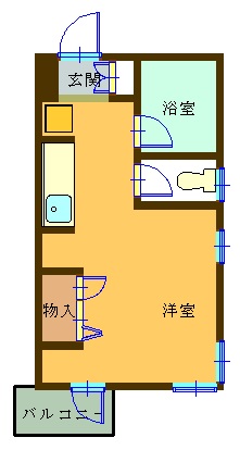 マンションＦ＆Ａの間取り