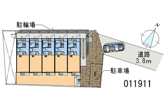 【エミネントの駐車場】