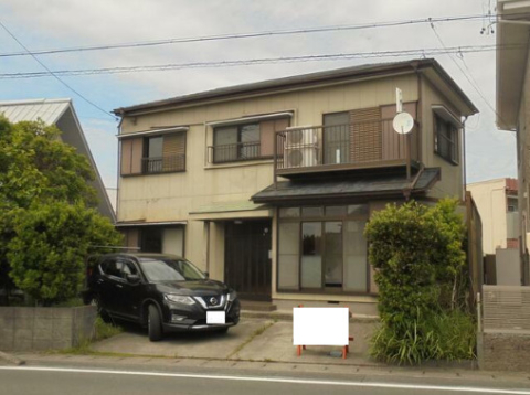 立野町一戸建て借家の建物外観