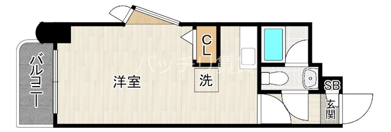 エステートモア・大橋IIの間取り