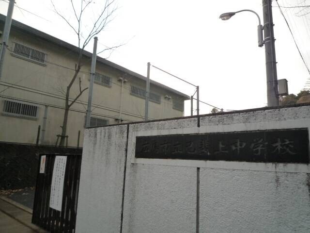 中学校　広島市立己斐上中学校（中学校）まで1522m