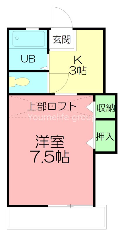 カーサ・アスールの間取り