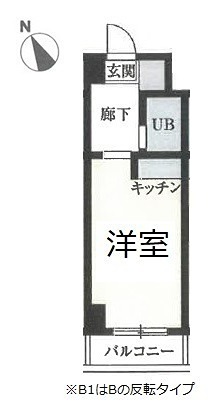 横浜市保土ケ谷区西谷のマンションの間取り