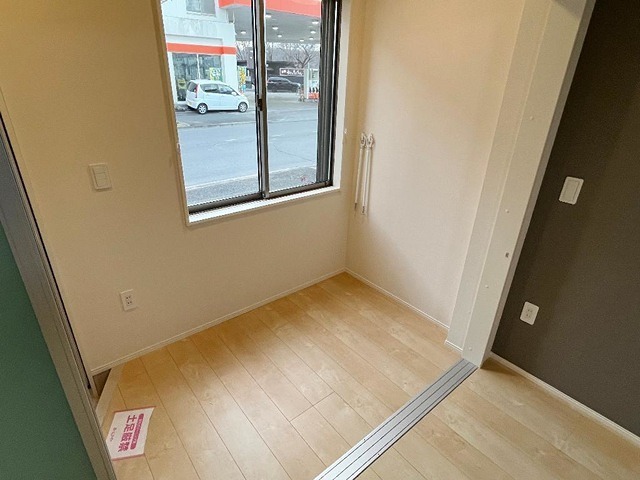 バルコニー　南西向きです。