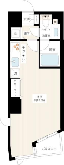 カスタリア新宿御苑の間取り