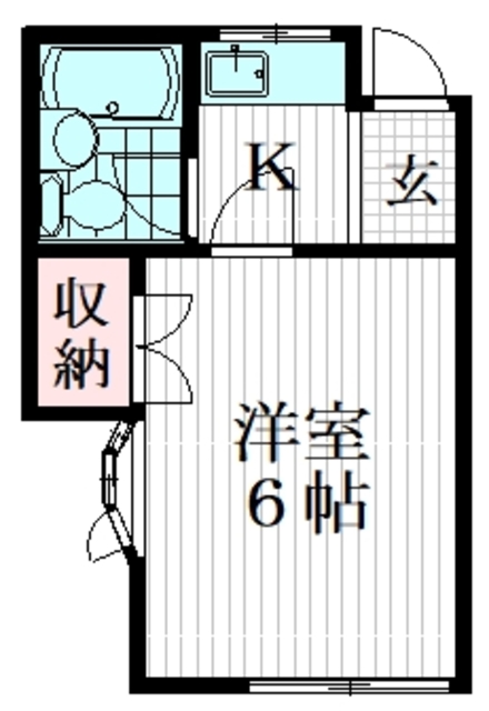 グリーンコーポ谷塚の間取り