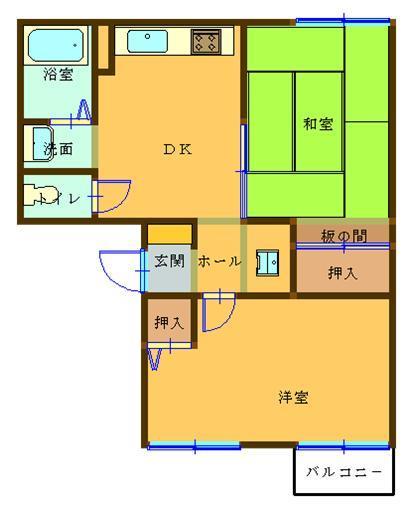 シンワパレスの間取り