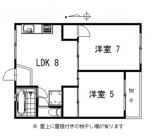 玉國ビルの間取り