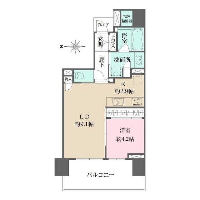 ＢＥＬＩＳＴＡ高井戸駅前の間取り