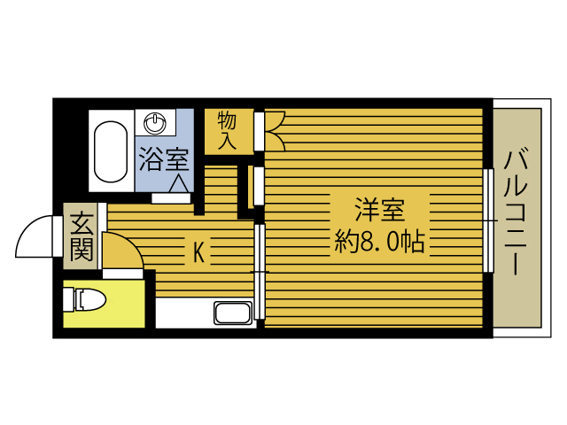 カルチャー大在の間取り