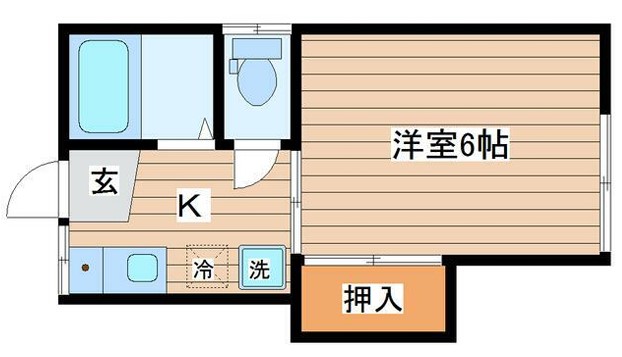 ハイネス川内の間取り