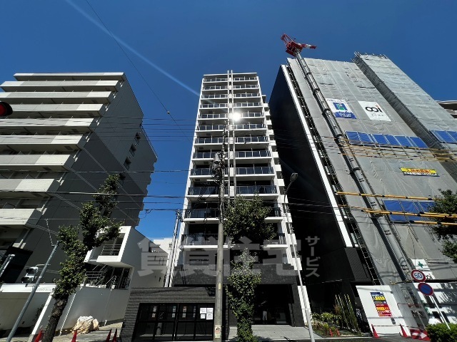 【名古屋市中村区名駅南のマンションの建物外観】