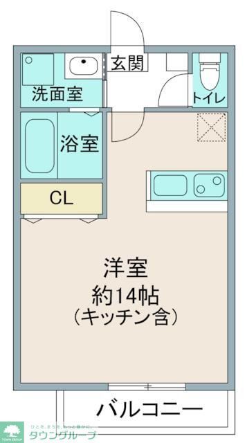 【比企郡川島町大字中山のアパートの間取り】