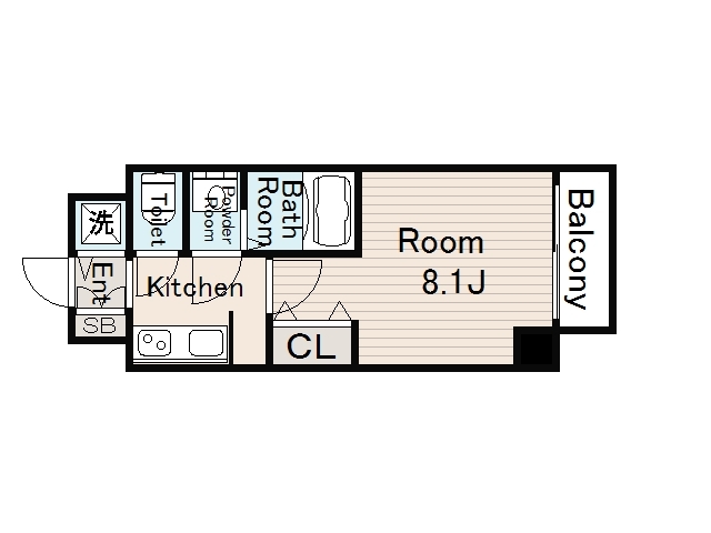 S-RESIDEＮCE都島の間取り