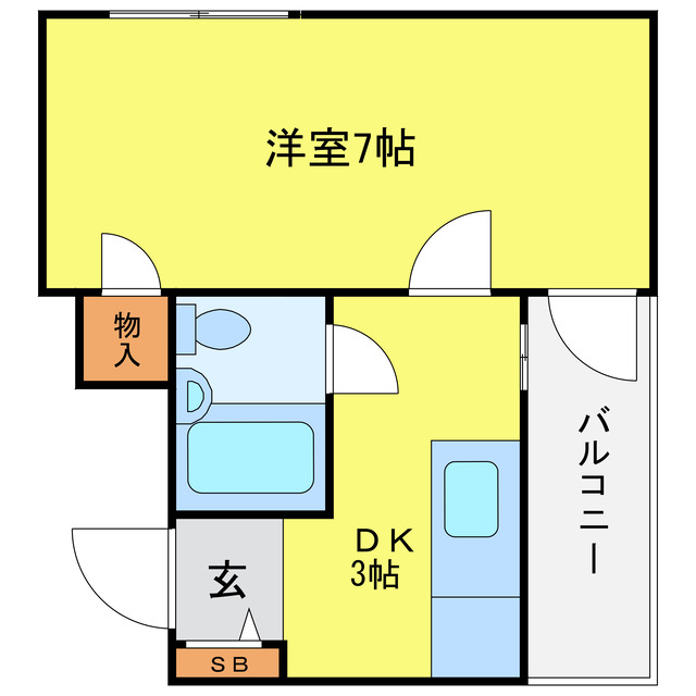 ブリリアンマンションの間取り