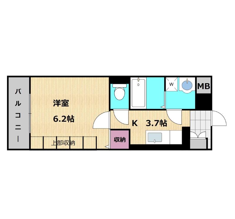 フラワーウッド寺家駅前Ａの間取り