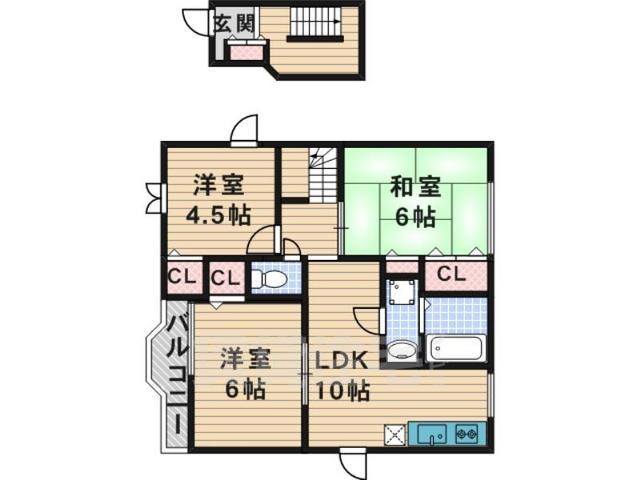 グランデピーノの間取り