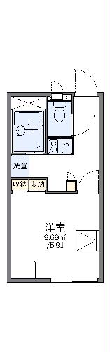 レオパレスさくらの間取り