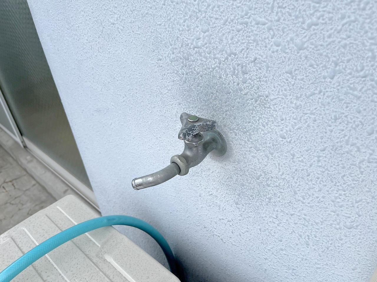 眺望　バルコニーには水道あります。