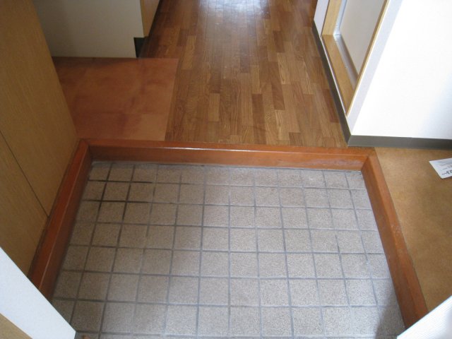 玄関　同物件、別号室のものです。