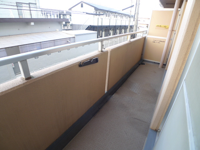 バルコニー　写真は別室です。