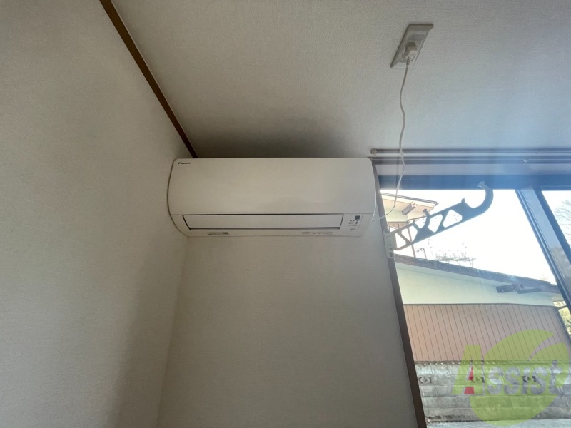 その他設備　エアコン設置済みです。これからの時代は欠かせませんよ。