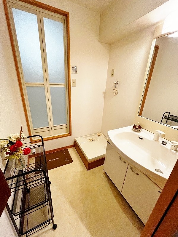 洗面設備　★洗面脱衣所/シャワー付き洗面台★