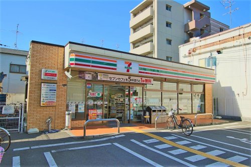 コンビニ　セブンイレブン JR徳庵駅西店（コンビニ）まで466m