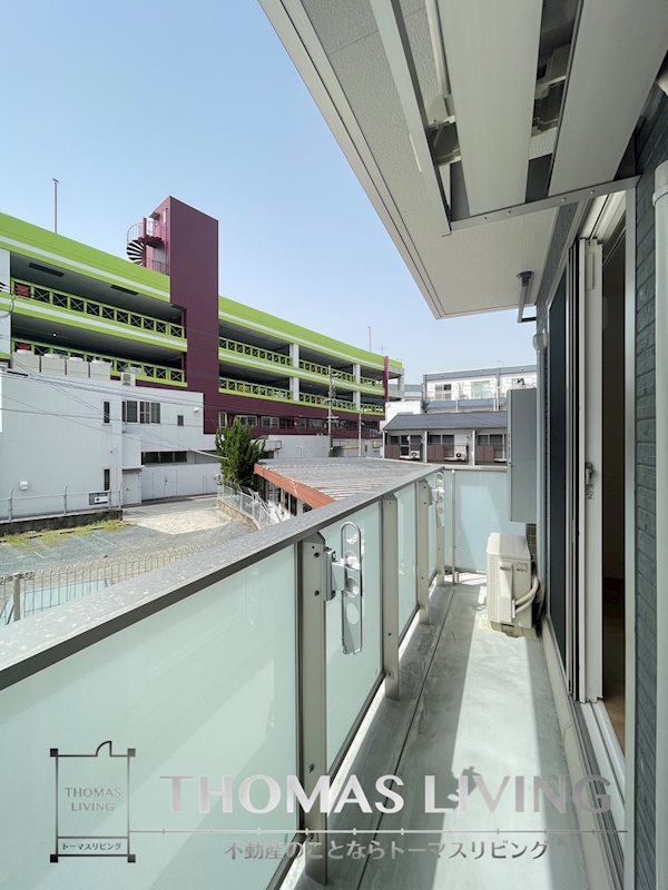 バルコニー　建築中の為、類似物件の写真でご参考下さい。