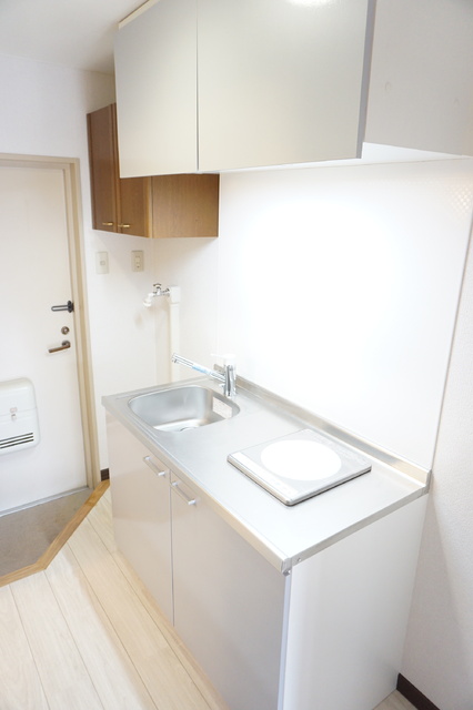 キッチン　１口ＩＨコンロ設置済みのキッチン☆